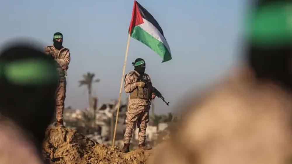 red latina stl, red latina periodico, hamas, refugio, guardia, palestina